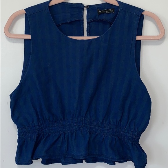 Zara Tops Zara Trf Collection Cropped Tank Poshmark